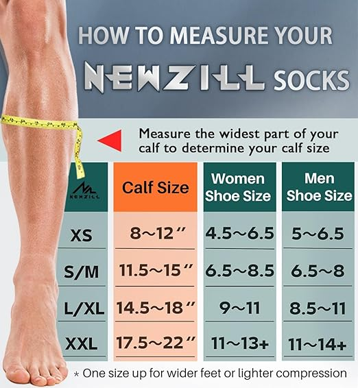 24/7 Compression Socks (20-30mmHg) - [3-pairs] Black/Blue/Brown