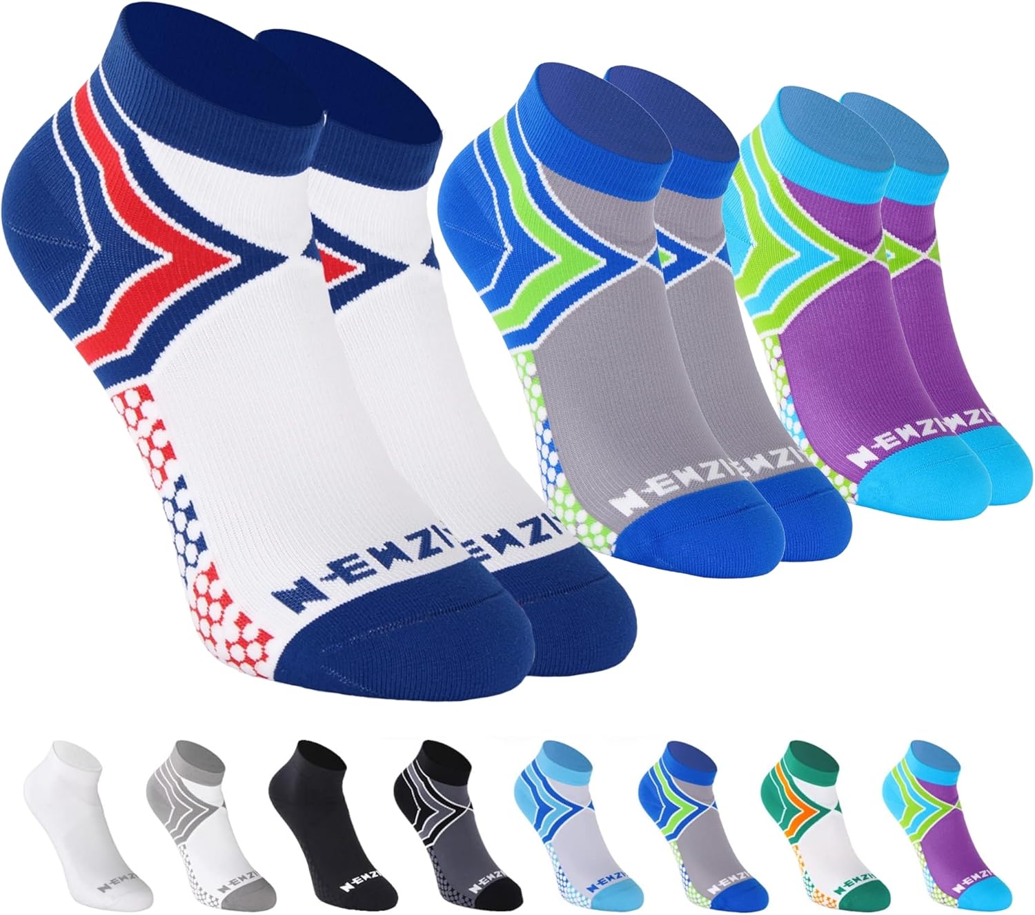 Runstar Low Cut Compression Socks (15-20mmHg) – NEWZILL