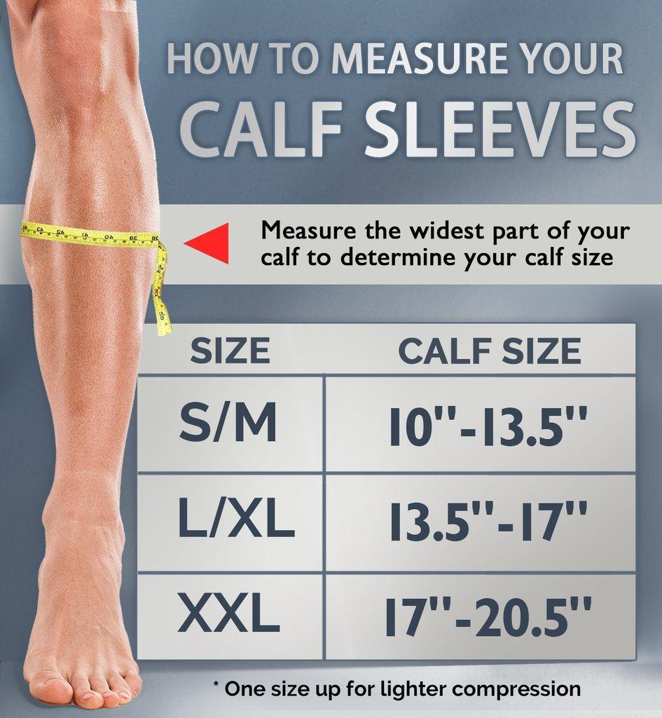 Men's CALF Compression Sleeves (20-30mmHg) - Newzill – NEWZILL