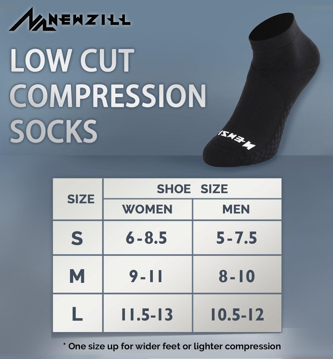 Runstar Low Cut Compression Socks (15-20mmHg) – NEWZILL