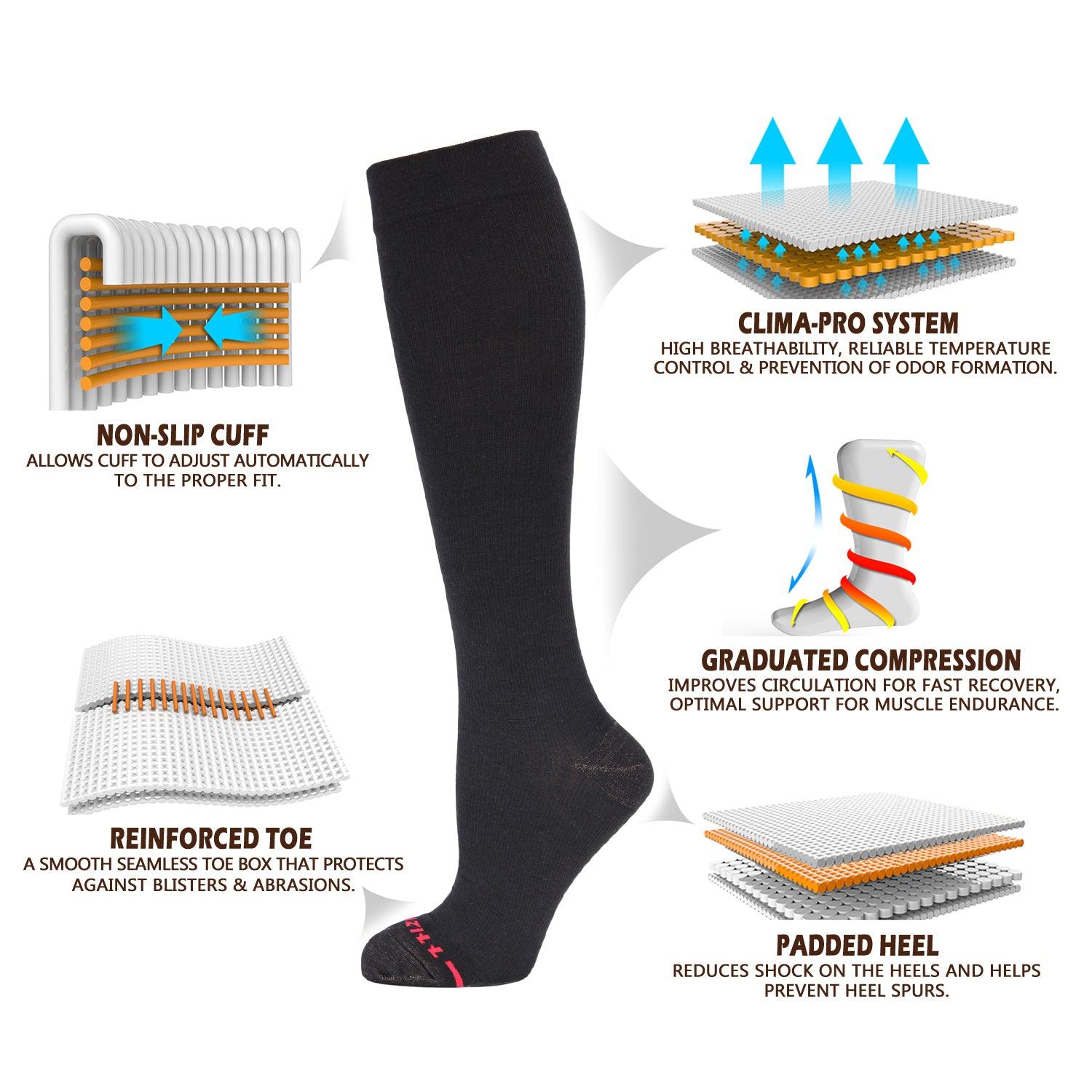 Men's DRESS Compression Socks (15-20mmHg) Newzill – NEWZILL