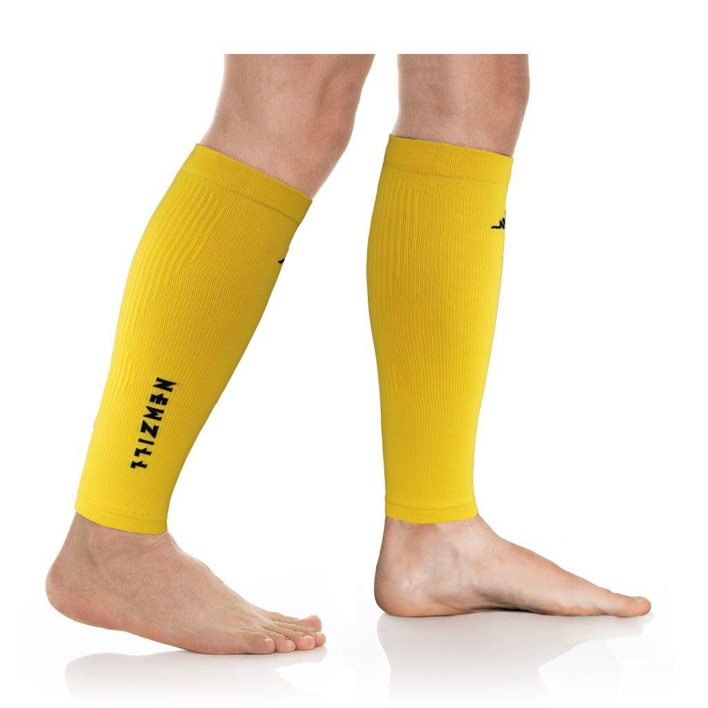Yellow calf sleeves online